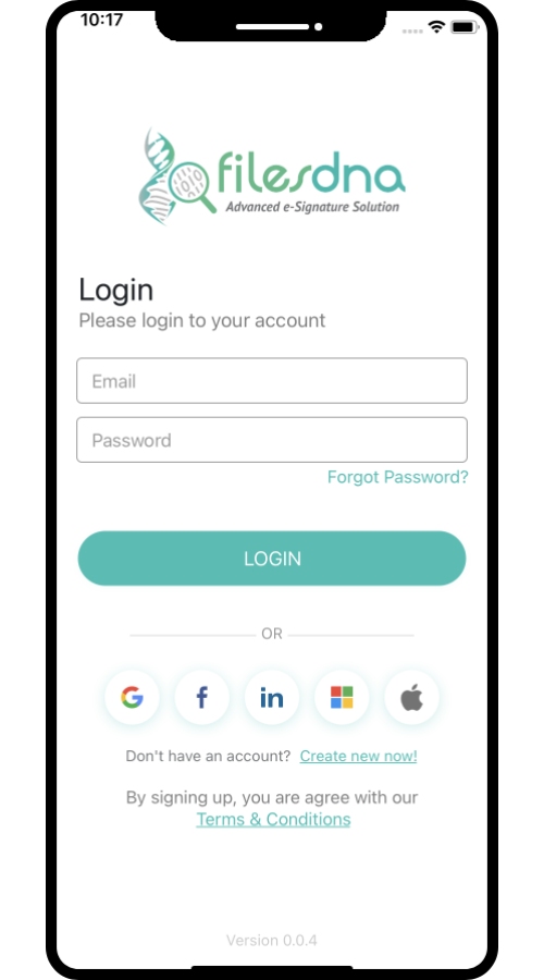 FilesDNA - Online e-Signature, Digital Signature and Document Management System screenshot 2