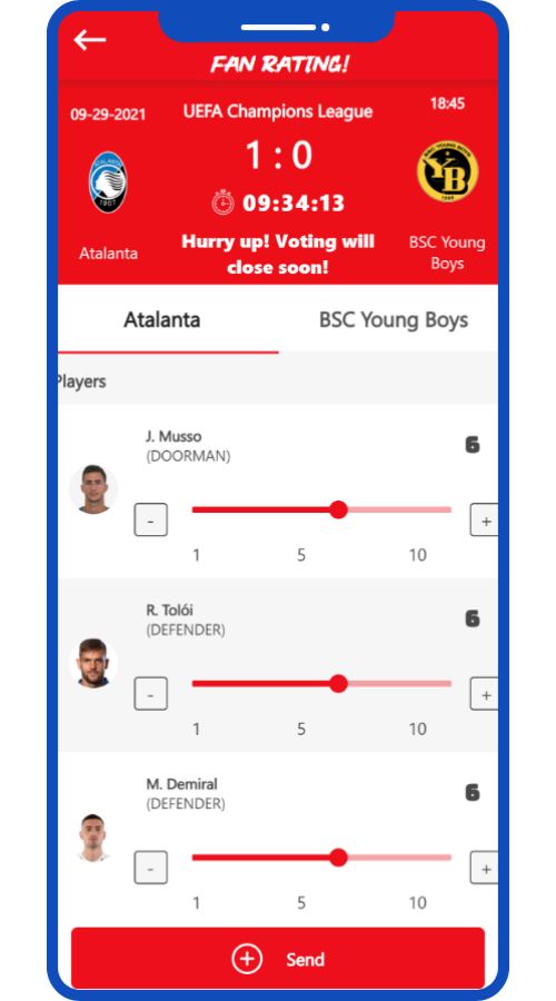 Fan Rating - Football Fantasy App screenshot 6