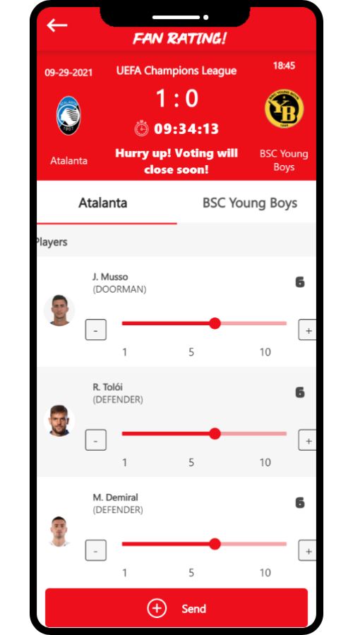 Fan Rating - Football Fantasy App screenshot 10