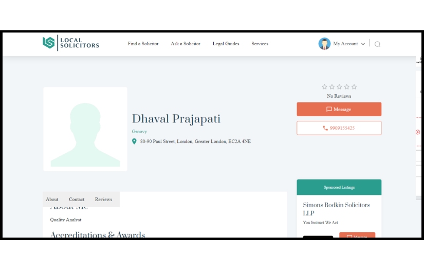 LocalSolicitors - A free platform for Solicitors to market their firm and engage with clients. screenshot 3