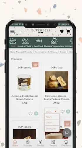 SuperDeli - Online Grocery and Food Delivery App screenshot 1