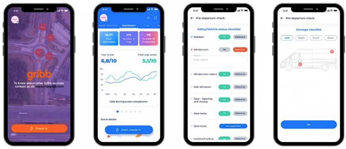 Gribb - Fleet Management App screenshot 1