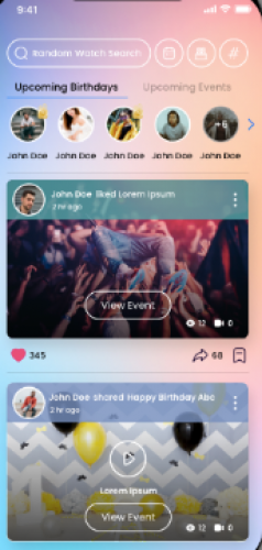 Dayprise - Social Networking App screenshot 2