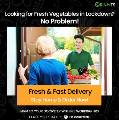 Grinhits - On-demand Grocery Delivery App screenshot 3