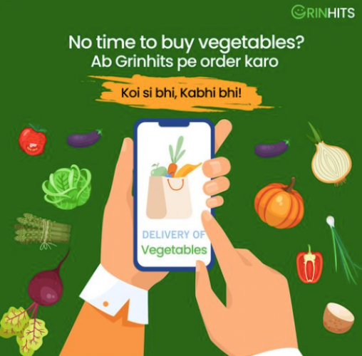 Grinhits - On-demand Grocery Delivery App screenshot 2