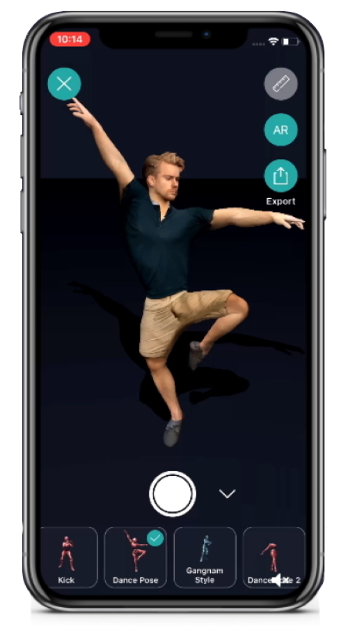 in3D Niantic AR App screenshot 2