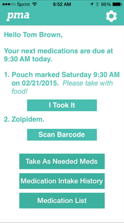 PMA (Prescription Management Associates) screenshot 1