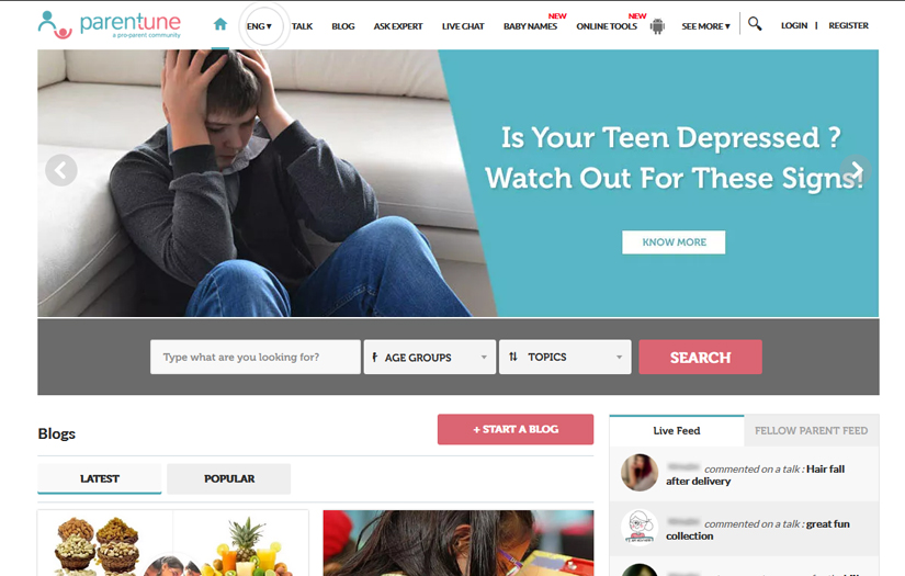 Parentune - A Pro Parent Community screenshot 1