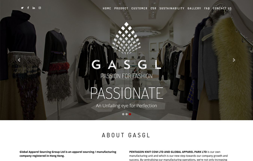 Global Apparel Sourcing Group Ltd screenshot 1