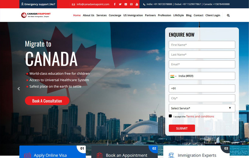 Canada Visa Point screenshot 1
