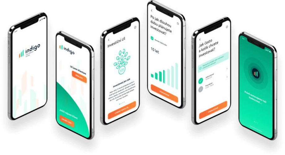 Indigo investment platform screenshot 1