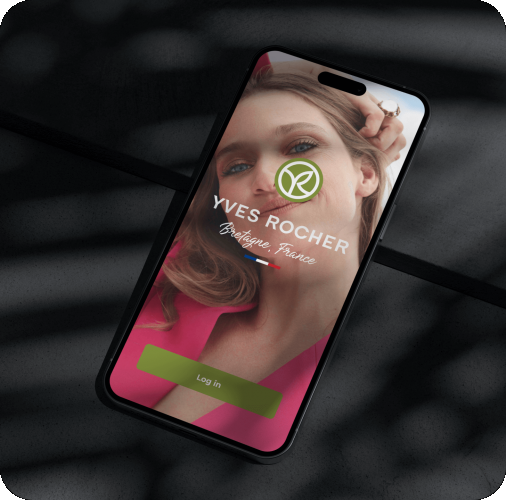 Yves Rocher - Mobile App with E-Shop screenshot 1