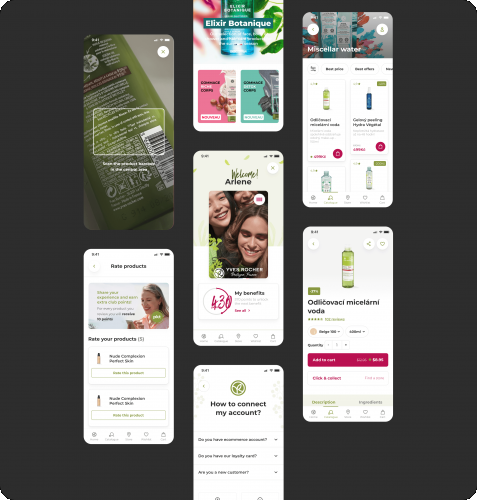 Yves Rocher - Mobile App with E-Shop screenshot 3