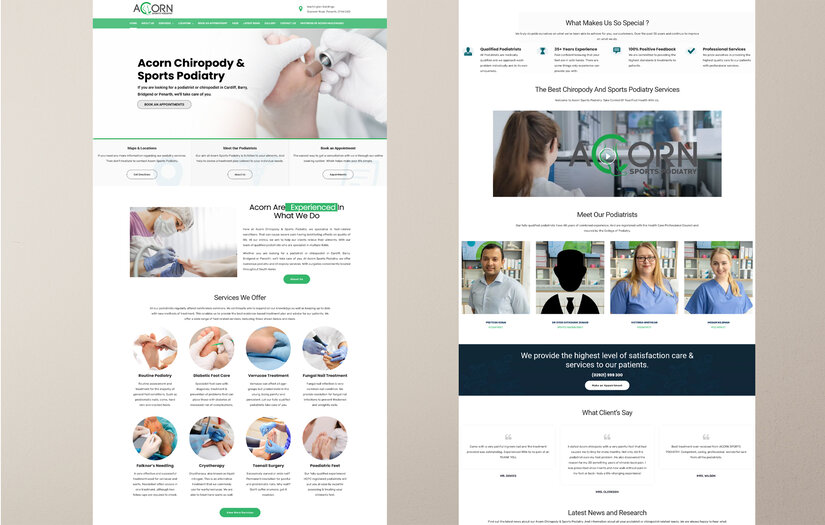 Acorn Sports Podiatry screenshot 2