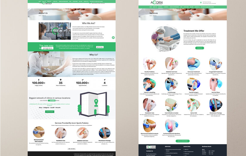 Acorn Sports Podiatry screenshot 1