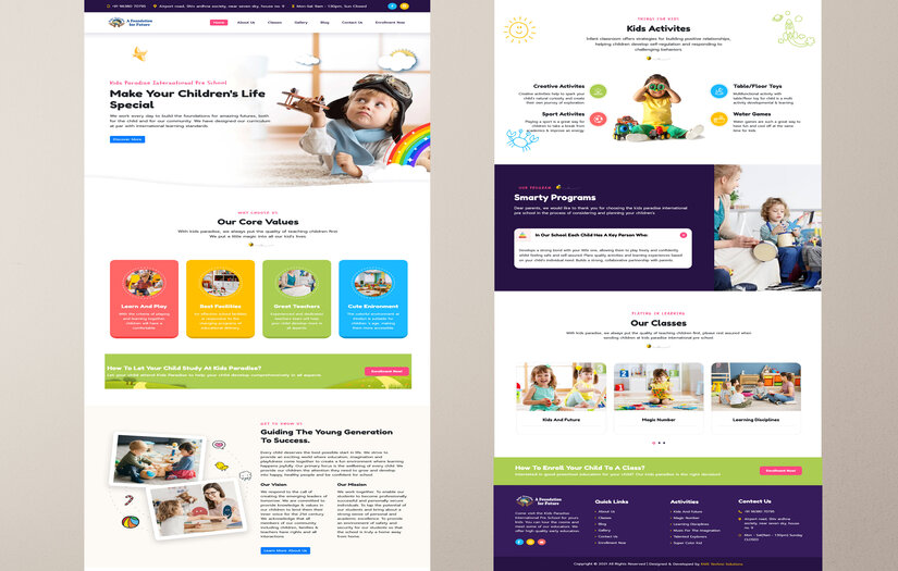 Kids Paradise International Pre School screenshot 2