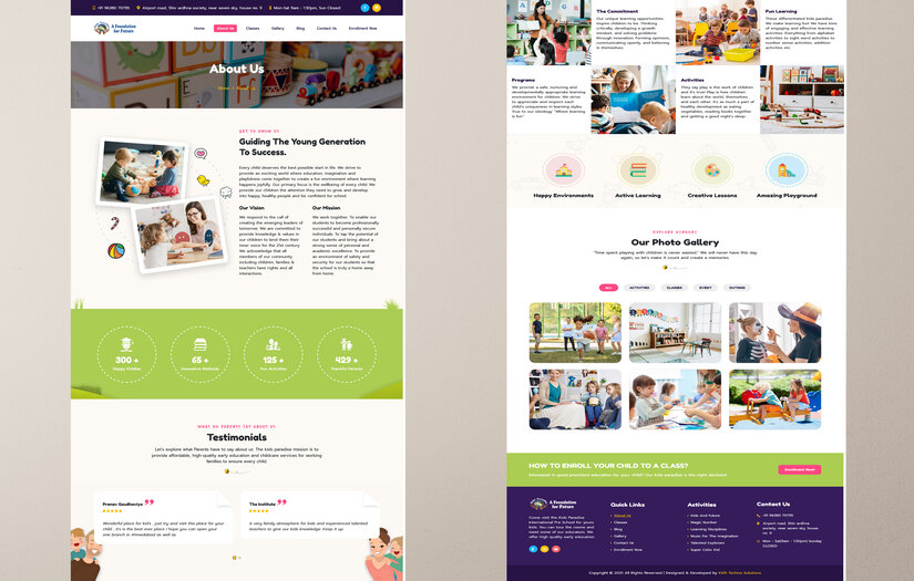 Kids Paradise International Pre School screenshot 1