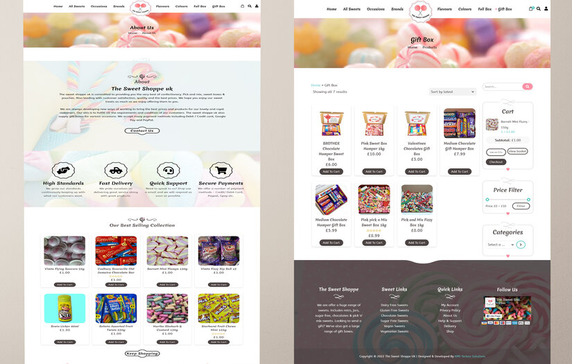 The Sweet Shoppe UK screenshot 1