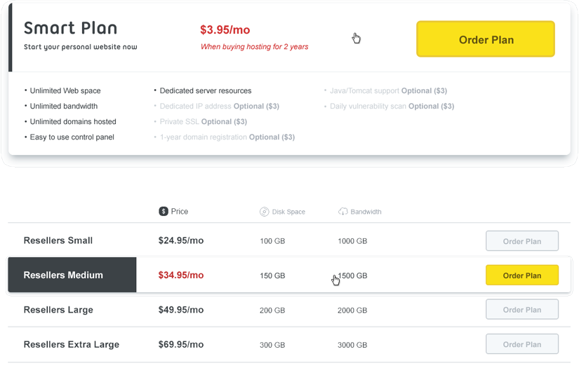 Ecommerce Website for HostForWeb Service Company screenshot 4