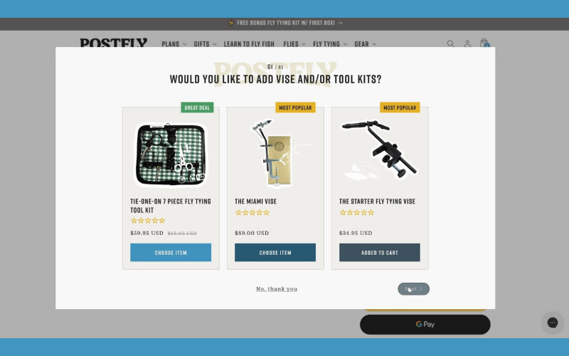 Increasing Average Order Value for a Subscription-Based Shopify Store screenshot 2