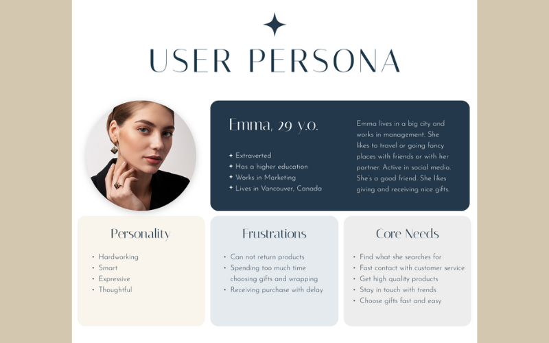 Ecommerce Website Design for a Jewelry Store screenshot 2