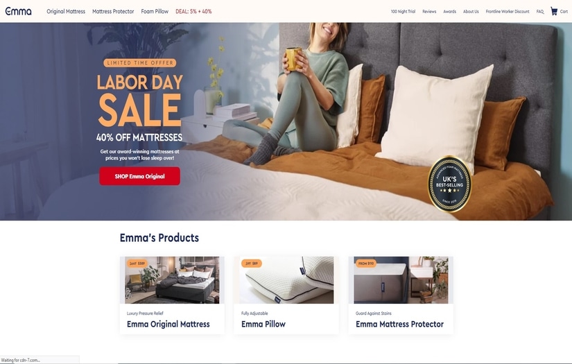 Emma The Sleep Co. screenshot 1