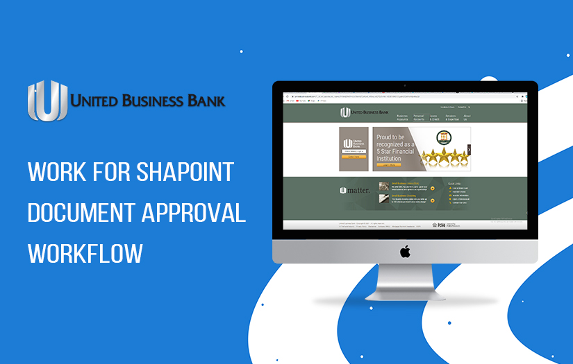 United Business Bank Website screenshot 1