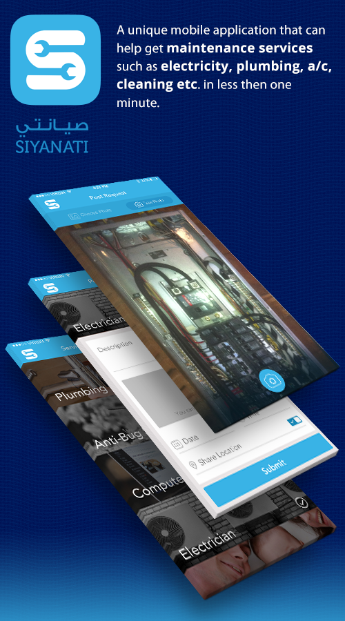 Siyanati - Hire Technicians for Your Household work screenshot 1