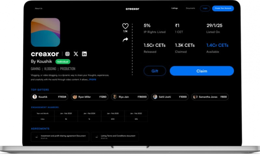 Creaxor screenshot 1