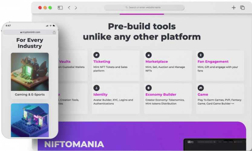 CryptoMintr screenshot 1