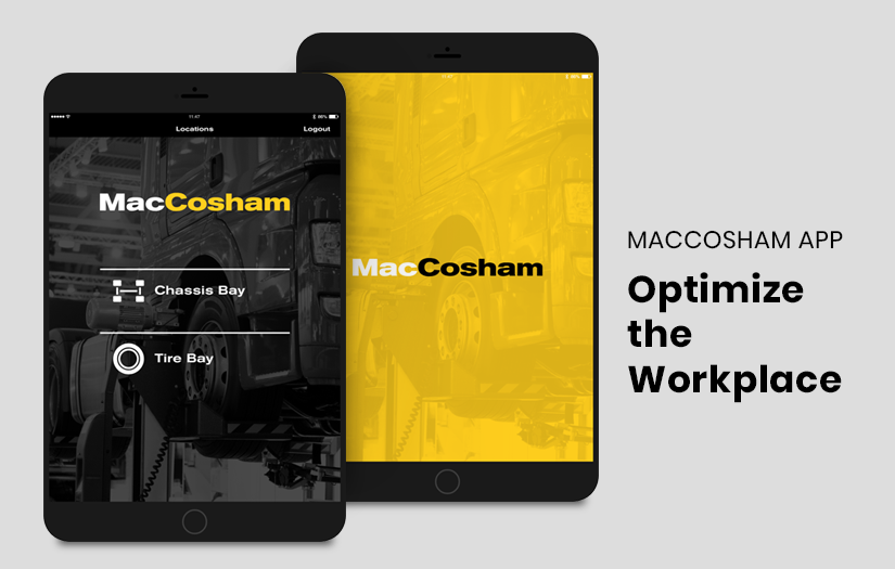 MacCosham App - Complete tire & chassis bay operations screenshot 1