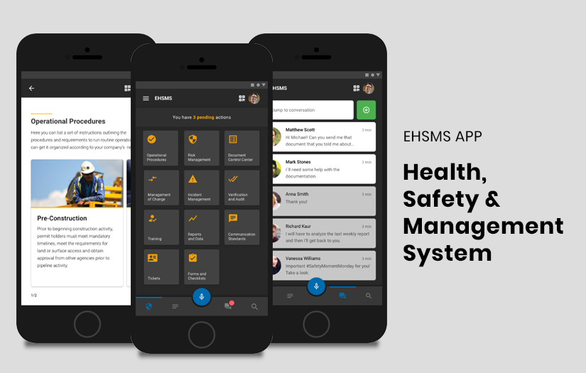 EHSMS - Health, Safety & Management System screenshot 1