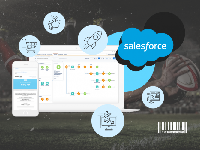  B2C Commerce Cloud for sports equipment shop screenshot 1