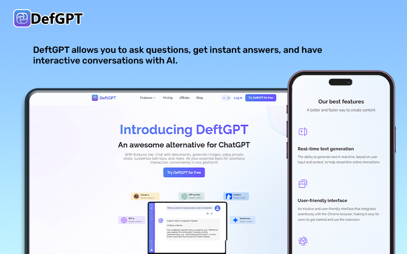 DeftGPT screenshot 1