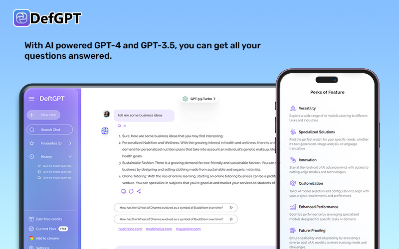 DeftGPT screenshot 2