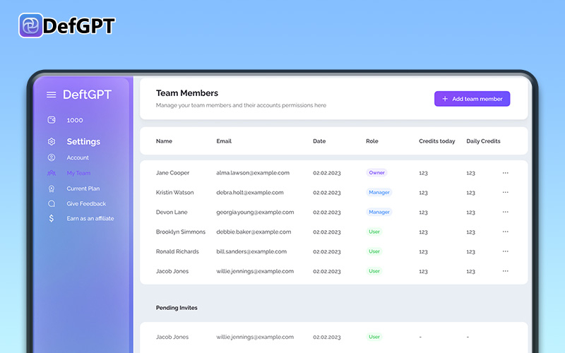 DeftGPT screenshot 3