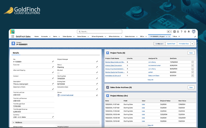 GoldFinch Cloud Solutions screenshot 4