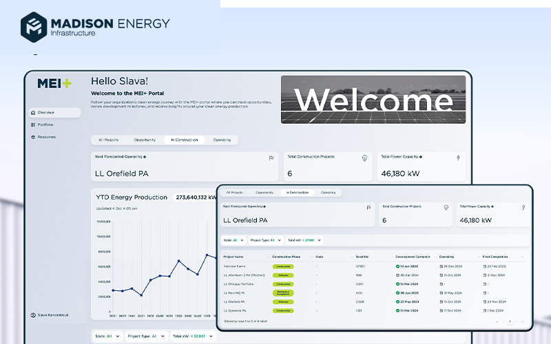 Madison Energy Infrastructure MEI+ screenshot 1