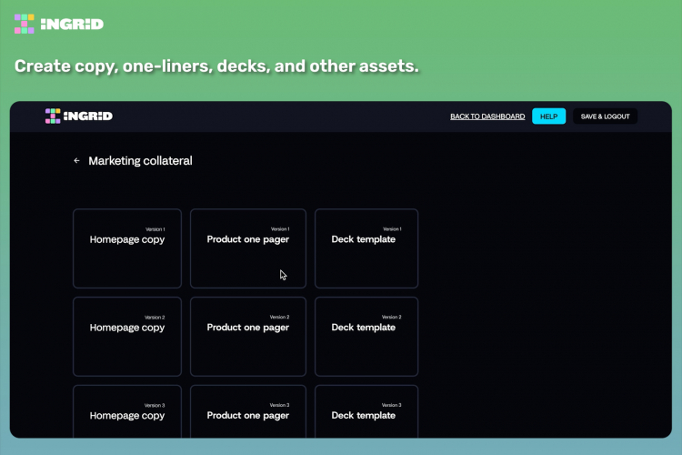 Ingrid – AI-Powered Marketing Platform screenshot 4