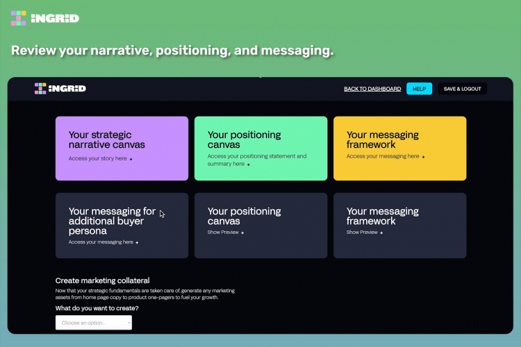 Ingrid – AI-Powered Marketing Platform screenshot 3