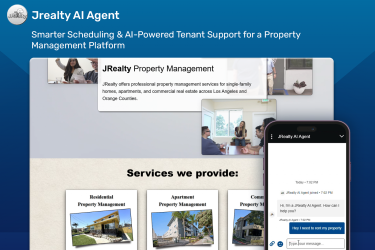JRealty – AI Salesforce Agentforce for Property Management screenshot 1