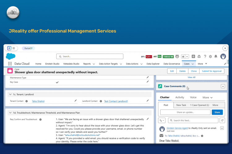 JRealty – AI Salesforce Agentforce for Property Management screenshot 4