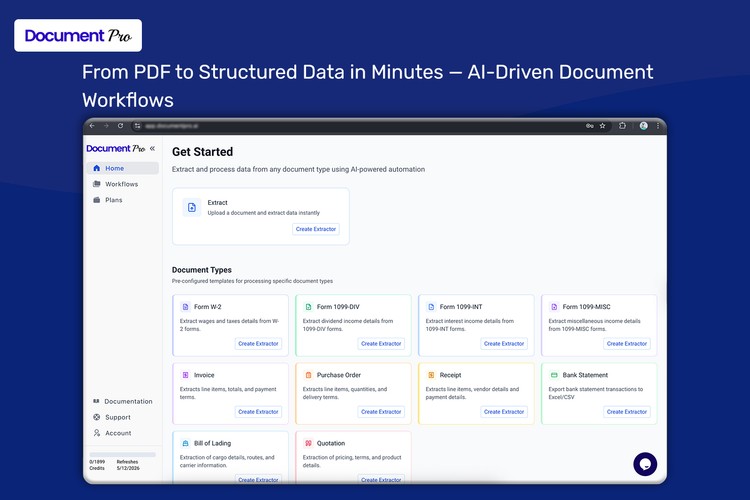 AI Document Workflow Automation - DocumentPro screenshot 2