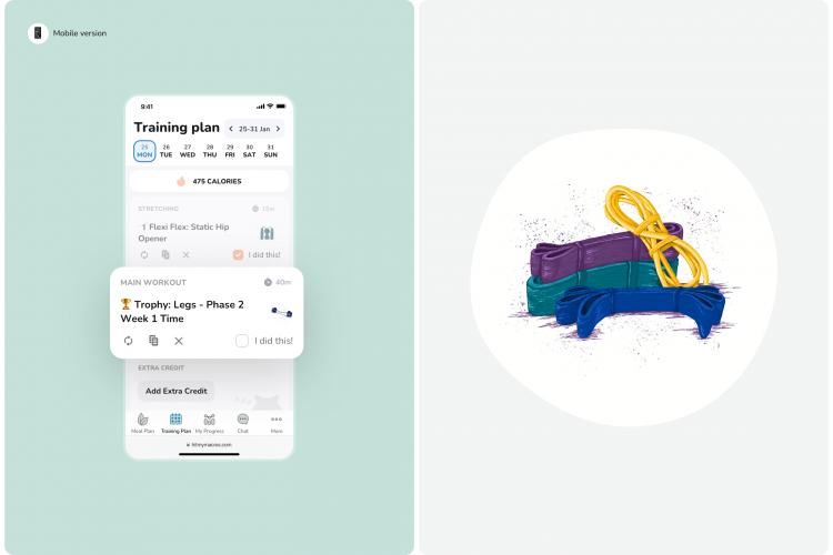 HIT MY MACROS - Your Complete Fitness Planner. Website screenshot 5
