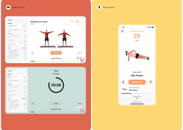 HIT MY MACROS - Your Complete Fitness Planner. Website screenshot 3