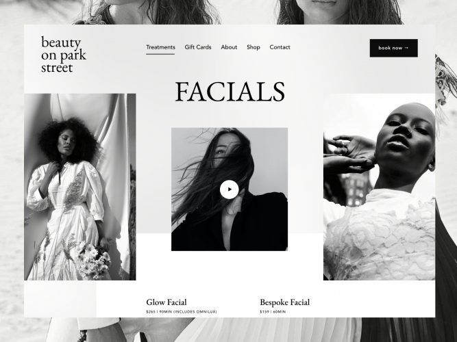 Fashion Website Design screenshot 3