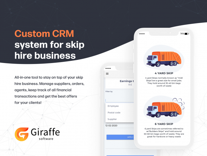 Remwaste - CRM system for waste management screenshot 1