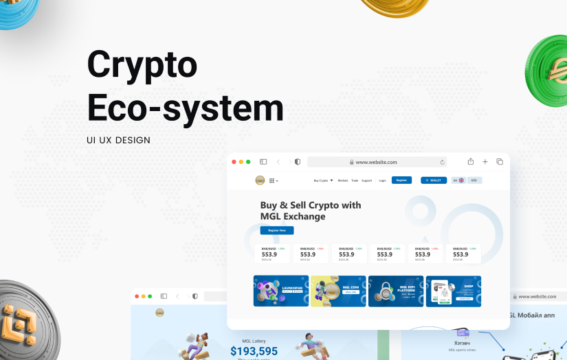Crypto Eco-system screenshot 1