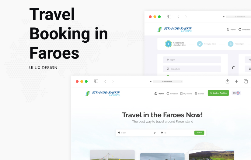 Travel Booking in Faroes screenshot 1
