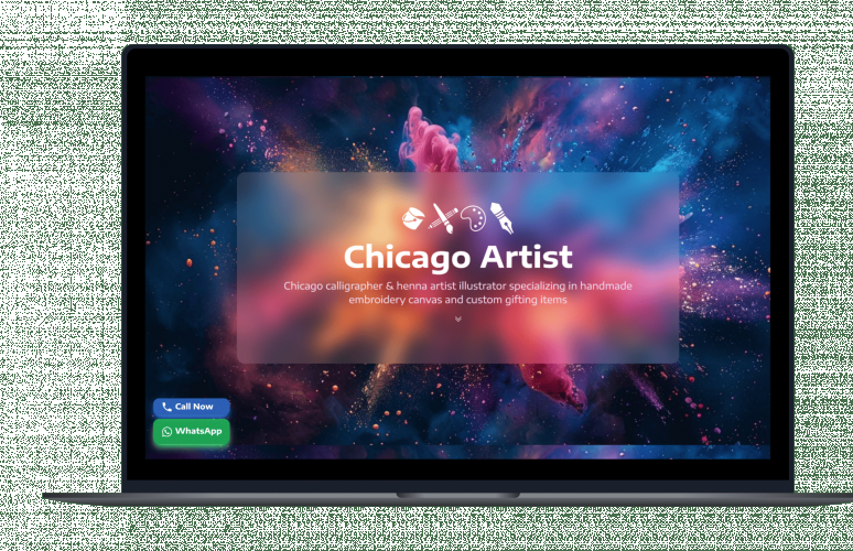 Chicago Artist's Portfolio screenshot 2